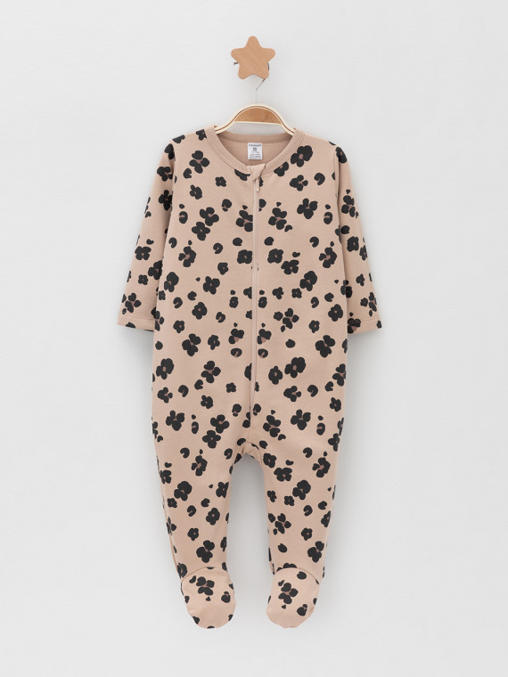 

Комбинезон для новорожденных CROCKID, К 6192, цвет - бежевый, Комбинезон