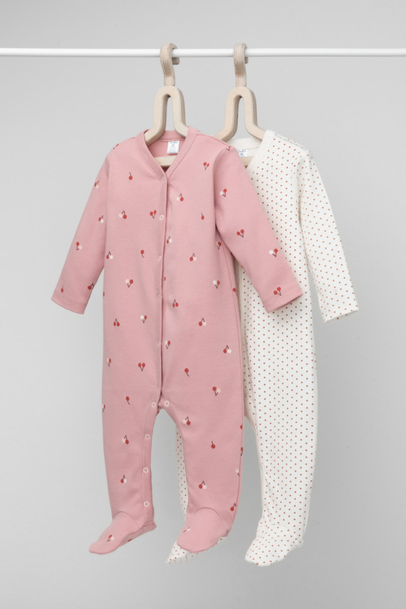 Комбинезон для новорожденных CROCKID К 6025-2уп цвет - розовый 699₽