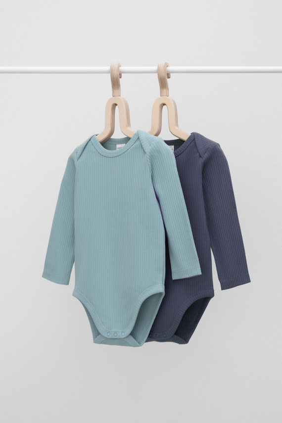 Боди для новорожденных CROCKID К 6526-2уп цвет - серый 899₽