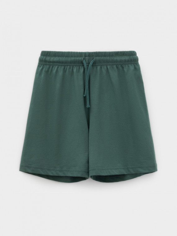 

Шорты из натурального хлопка для мальчика для мальчиков CROCKID, КР 400933-1, цвет - зеленый, Шорты из натурального хлопка для мальчика