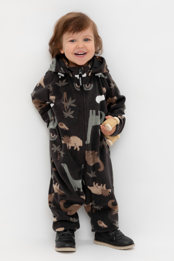 Комбинезон для мальчиков CROCKID ФЛ 60000 цвет - темно-серый 1349₽