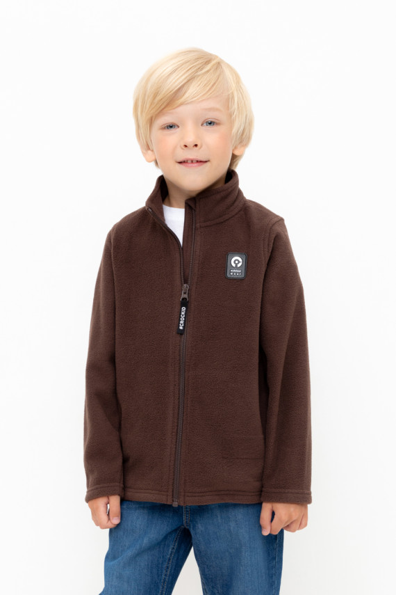 

Куртка для мальчиков CROCKID, ФЛ 34025, цвет - коричневый, Куртка