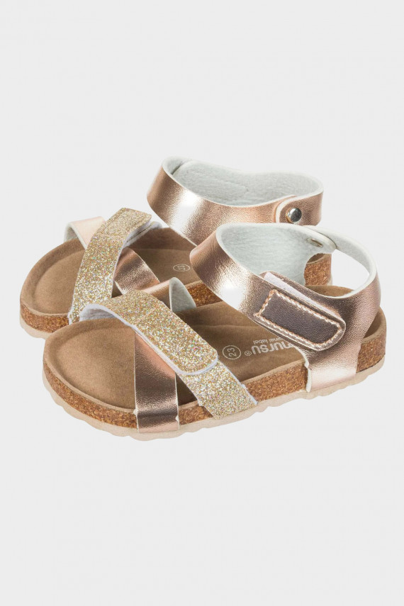 Сандалии для девочки для девочек MURSU 24124056 цвет - разноцветный 1039₽