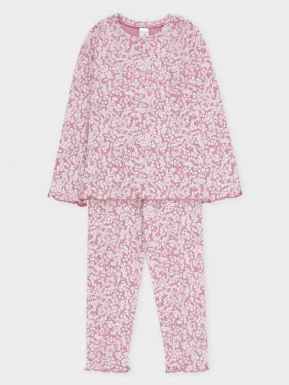 Пижама для девочек CROCKID К 1618 цвет - розовый 959₽