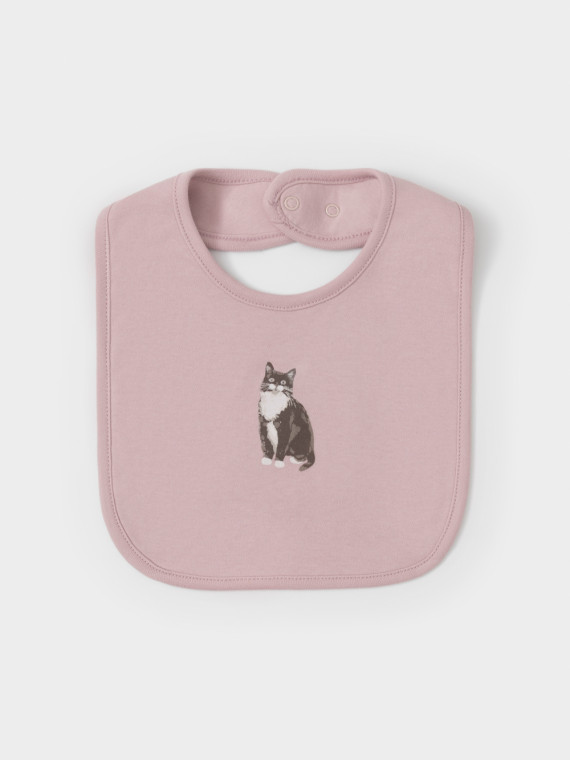 

Нагрудник для новорожденных CROCKID, К 8526, цвет - розовый, Нагрудник