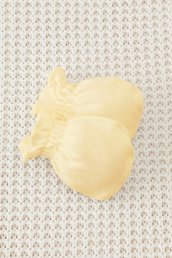 Рукавички для новорожденных CROCKID К 8506 цвет - желтый 199₽