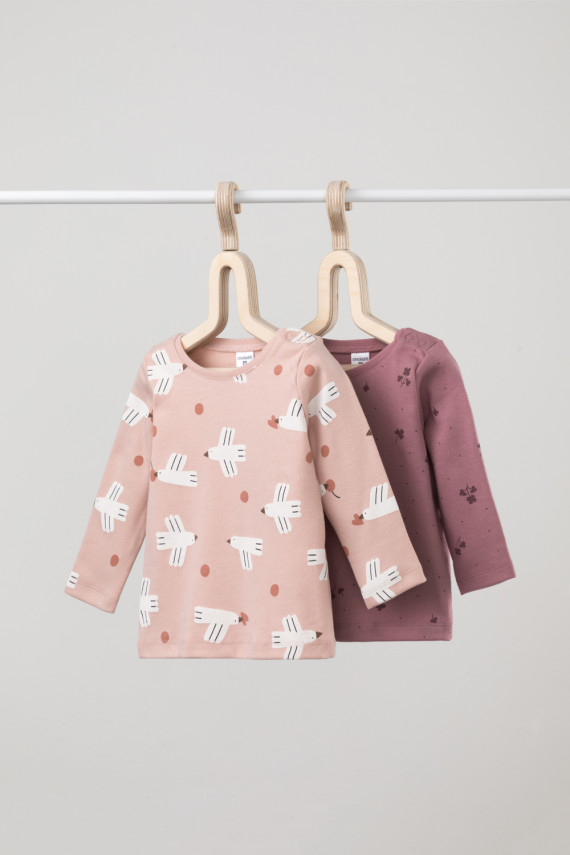 

Джемпер для новорожденных CROCKID, К 301944-2уп, цвет - розовый, Джемпер