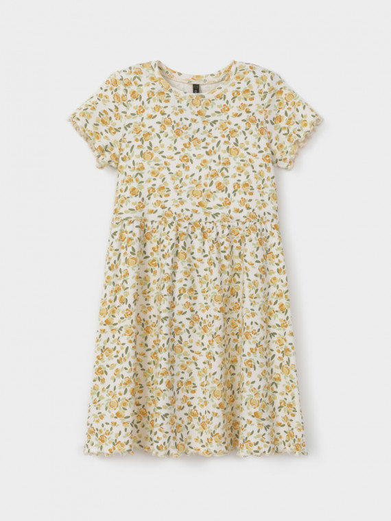 

Платье для девочек CROCKID, КР 5793-1, цвет - сахар, Платье