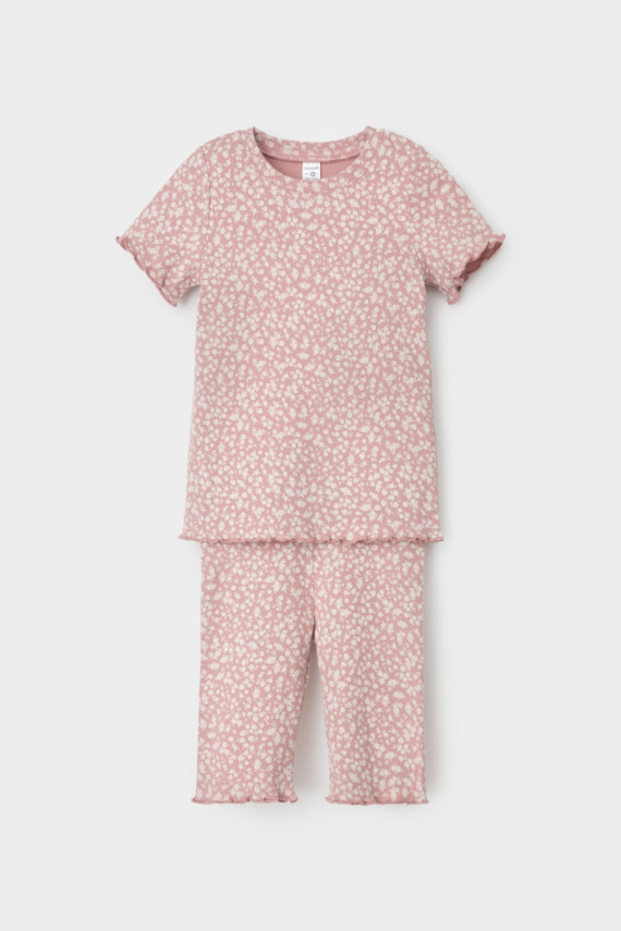 

Пижама для девочек CROCKID, К 1632, цвет - розовый, Пижама