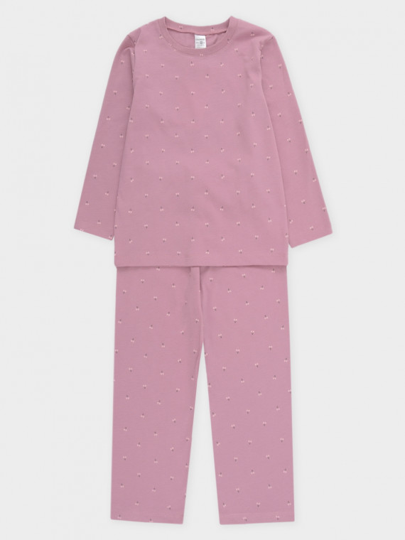 Пижама для девочек CROCKID К 1622 цвет - розовый 1039₽