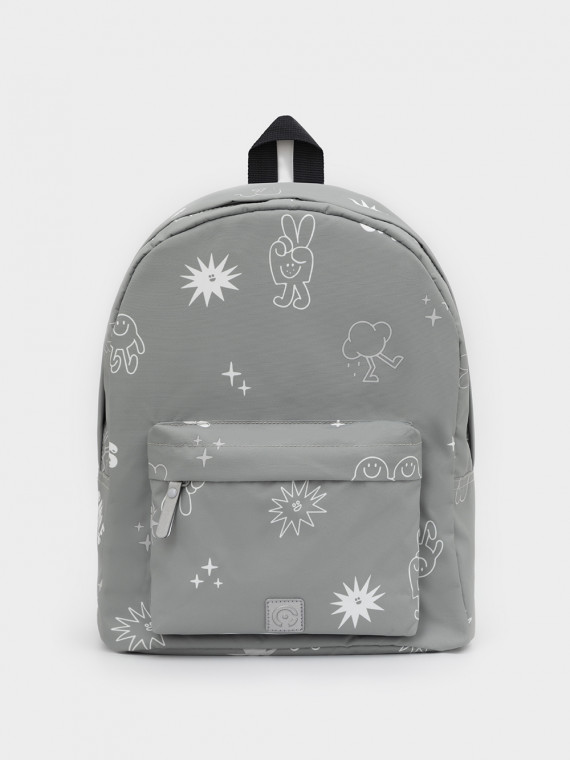 

Рюкзаки для мальчиков CROCKID, АКС 1001/191 ГР, цвет - хаки, Рюкзаки