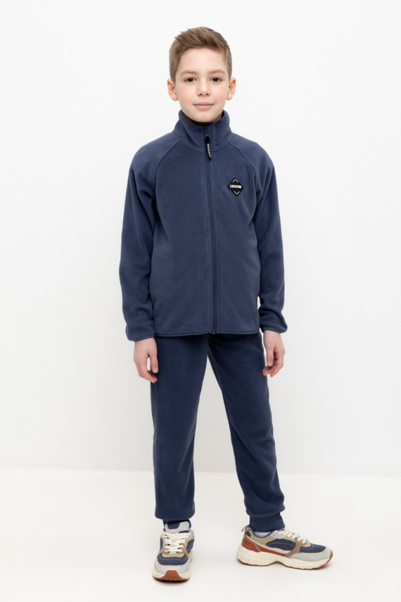 

Брюки для мальчиков CROCKID, ФЛ 40006/4 ГР, цвет - синий, Брюки