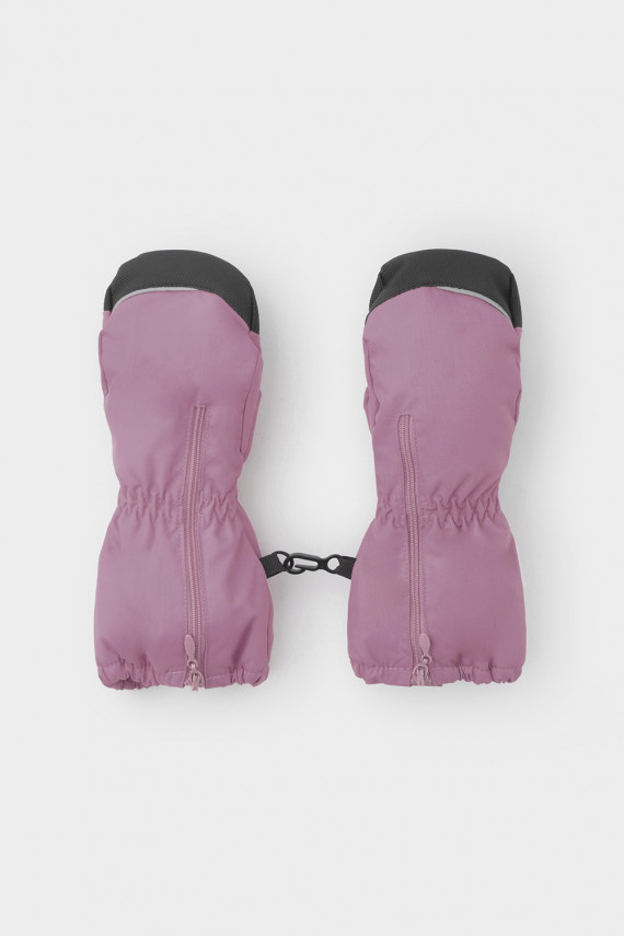 Рукавицы для девочек CROCKID ВК 100082522 ГР цвет - бордовый 1299₽