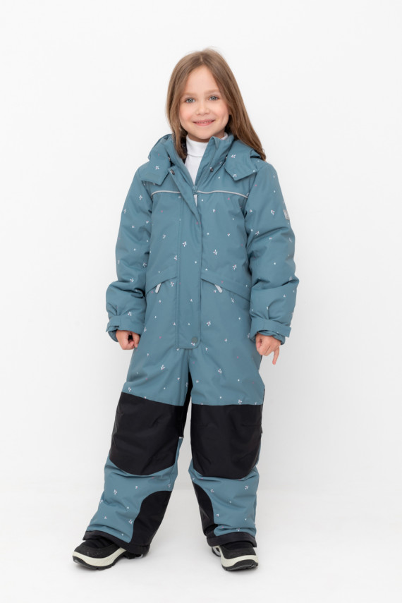 

Комбинезон детский с утеплителем нового поколения для девочек CROCKID, ВК 60123/н/1 ГР (92-122), цвет - зеленый, Комбинезон детский с утеплителем нового поколения