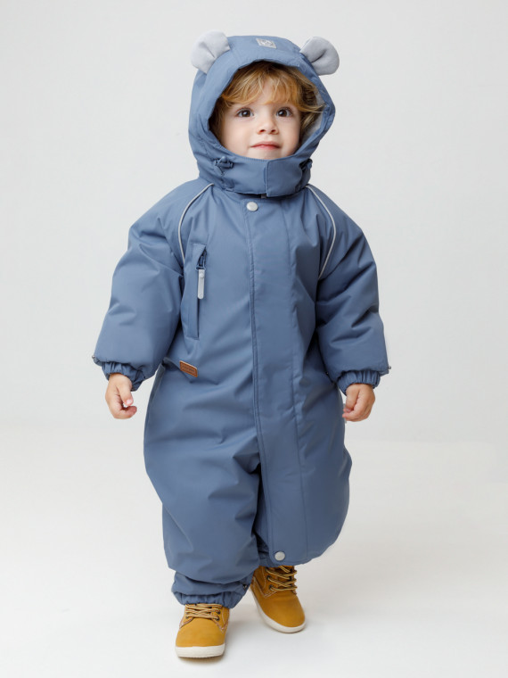 

Комбинезон детский с утеплителем нового поколения для мальчиков CROCKID, ВК 60118/5 ГР, цвет - синий, Комбинезон детский с утеплителем нового поколения