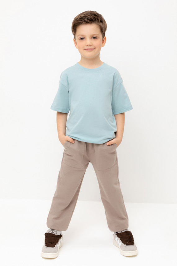 

Брюки для мальчиков CROCKID, КР 400661, цвет - коричневый, Брюки