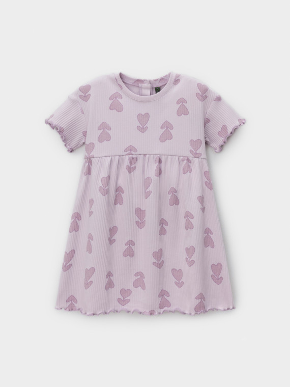 

Платье для девочек CROCKID, КР 5963, цвет - фиолетовый, Платье