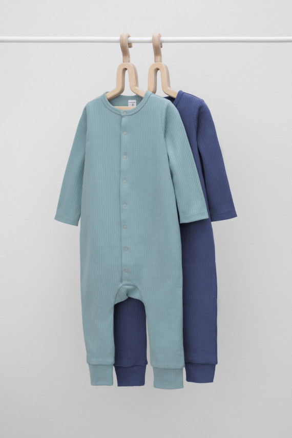 Комбинезон для новорожденных CROCKID К 6524-2уп цвет - серый 1599₽