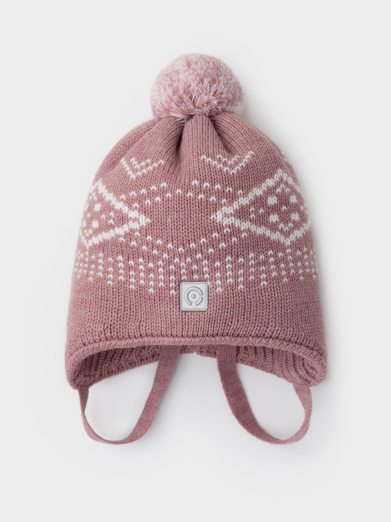 

Шапка для девочек CROCKID, КВ 20404/ш, цвет - розовый, Шапка