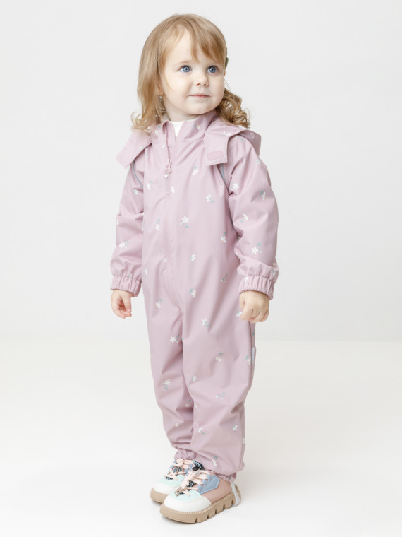 

Комбинезон ветровочный для девочки для девочек CROCKID, ВК 60088/н/15 Ал, цвет - розовый, Комбинезон ветровочный для девочки