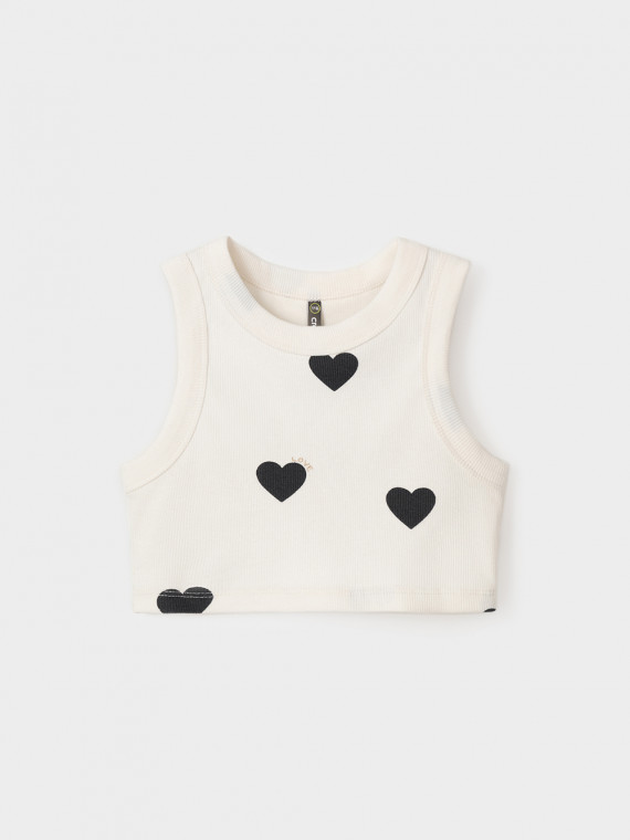 

Футболка для девочек CROCKID, КР 303034-1, цвет - сахар, Футболка