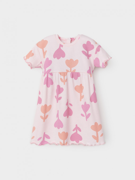 

Платье для девочек CROCKID, КР 5963, цвет - светло-розовый, Платье