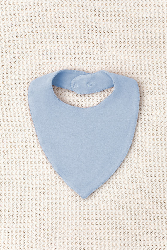 

Нагрудник для новорожденных CROCKID, К 8519, цвет - светло-голубой, Нагрудник