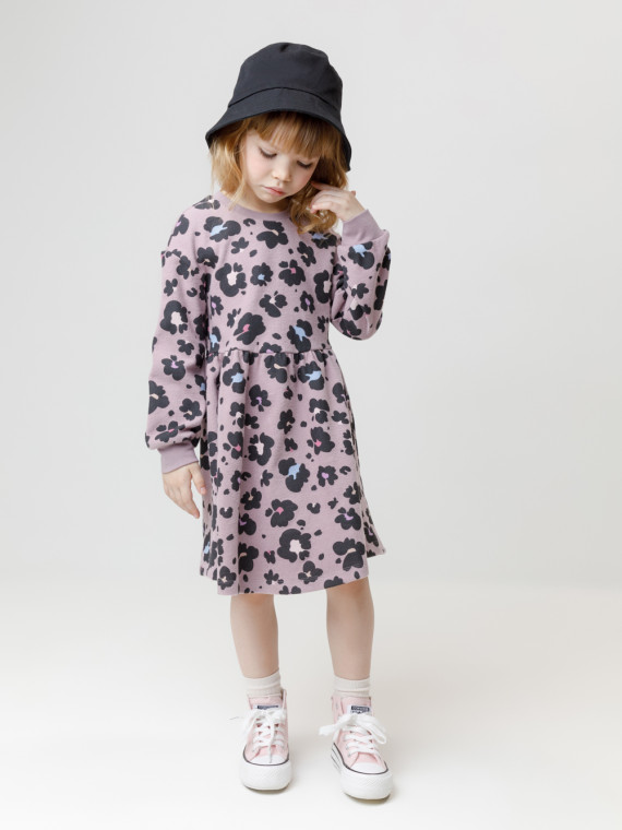 

Платье для девочек CROCKID, КР 5956, цвет - фиолетовый, Платье