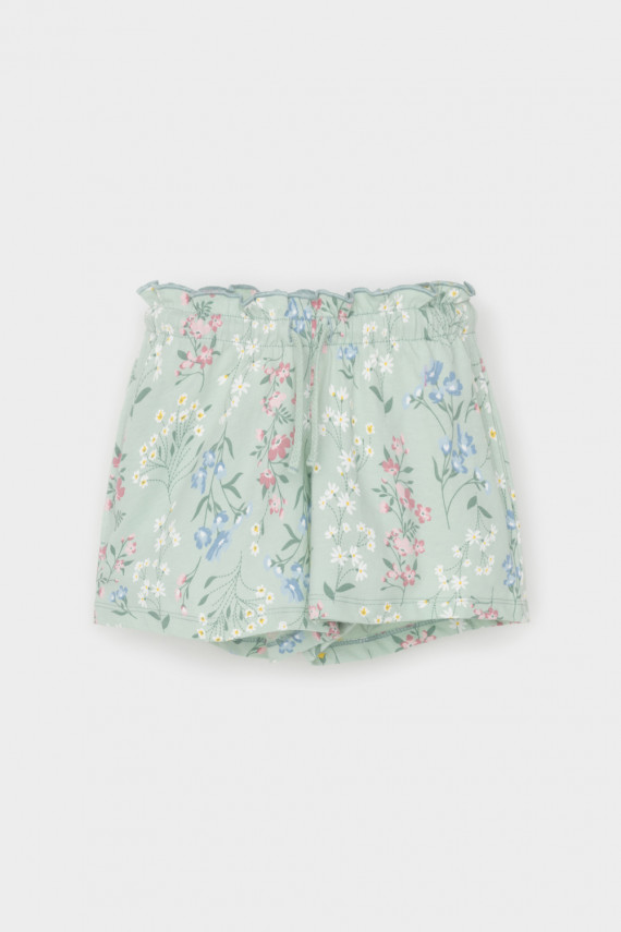 

Шорты для девочек CROCKID, КР 400684-1, цвет - голубой, Шорты