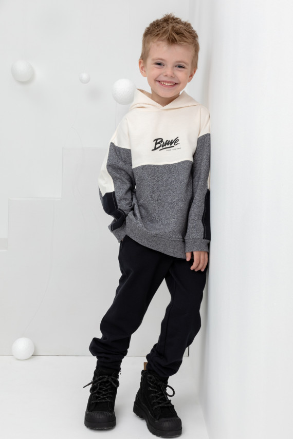 

Брюки для мальчиков CROCKID, КР 400612, цвет - черный3, Брюки