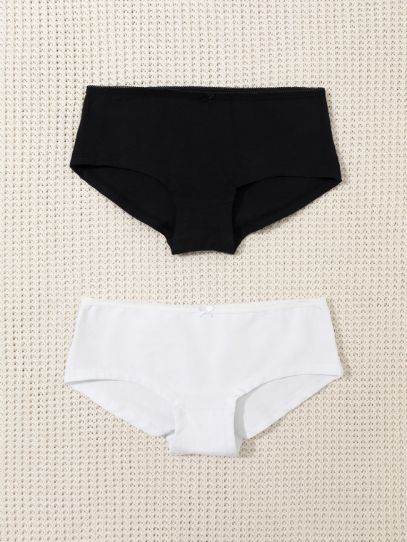 Трусы для девочек CROCKID К 1964-2уп цвет - белый 639₽