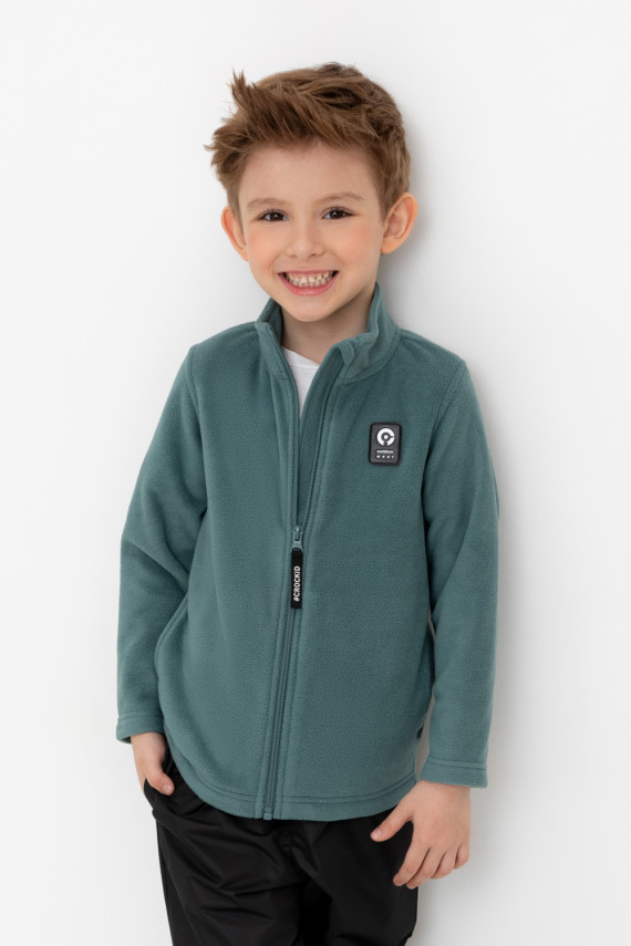 

Куртка для мальчиков CROCKID, ФЛ 34025/1 ГР, цвет - зеленый, Куртка