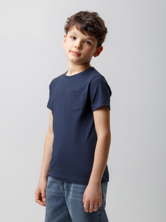 Футболка для мальчиков CROCKID К 302299 цвет - синий 399₽