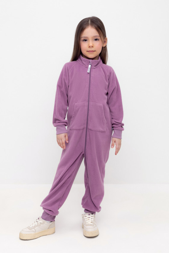 

Комбинезон для девочек CROCKID, ФЛ 60006/6 ГР, цвет - фиолетовый, Комбинезон