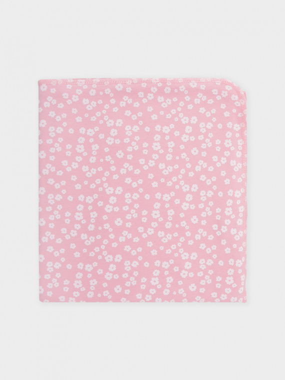 

Простынка для новорожденных CROCKID, К 8512, цвет - розовый, Простынка