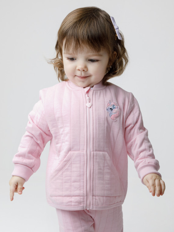 Жакет для девочек CROCKID КР 302965 цвет - светло-розовый 1699₽