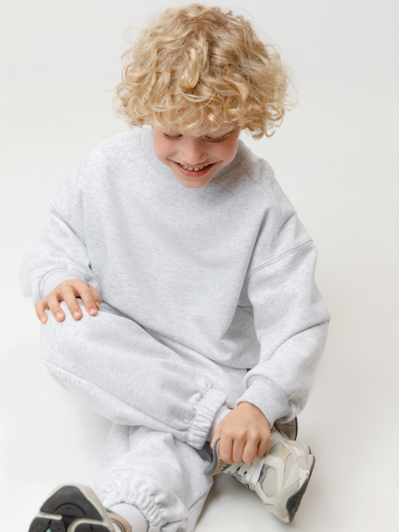 Джемпер для мальчиков CROCKID МП 302921 цвет - серый 819₽