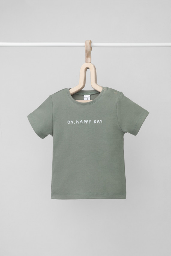 Футболка для новорожденных CROCKID К 300582 цвет - зеленый 249₽