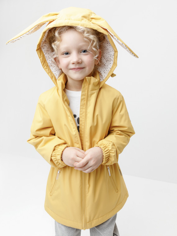 

Куртка для девочек CROCKID, ВК 32164/8 УЗГ, цвет - желтый, Куртка