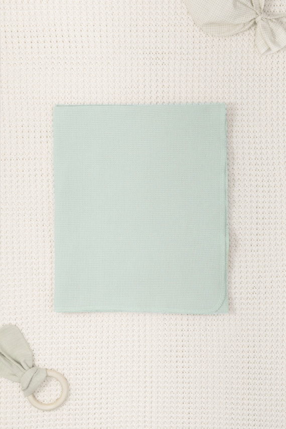 

Простынка для новорожденных CROCKID, К 8532, цвет - голубой, Простынка