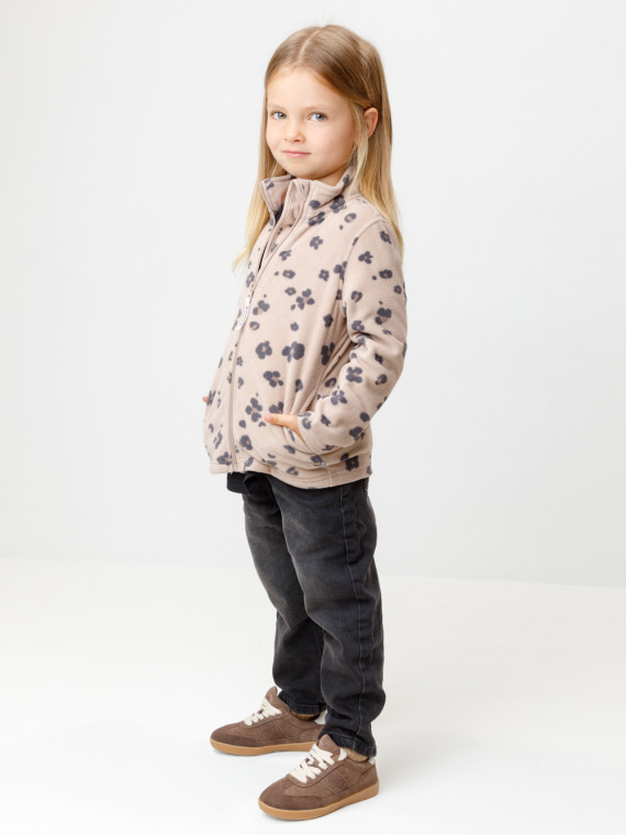 

Куртка для девочек CROCKID, ФЛ 34025/н/44 ГР, цвет - светло-бежевый, Куртка