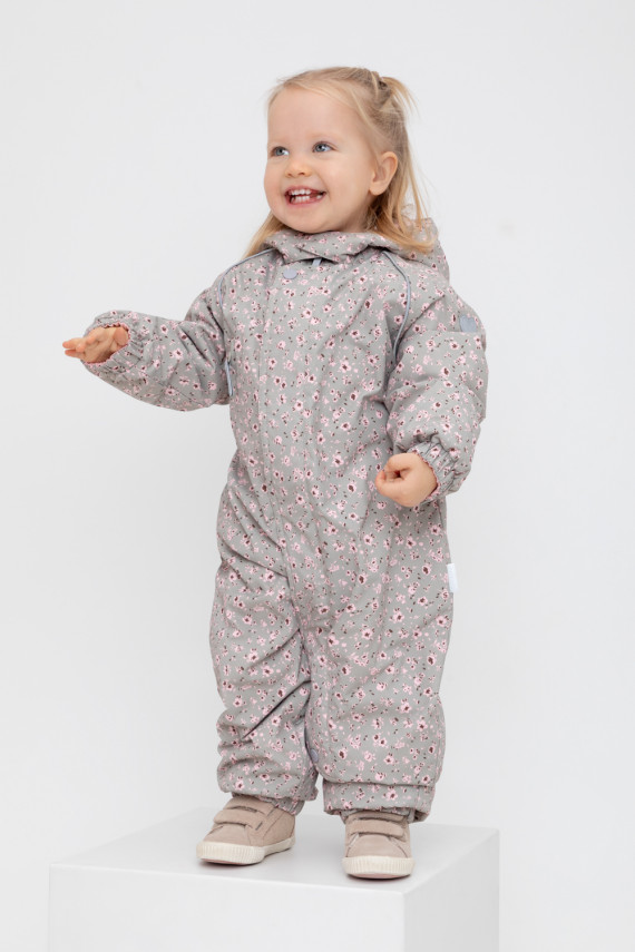 Комбинезон утепленный для девочки для девочек CROCKID ВК 60085н32 ГР цвет - хаки 4899₽