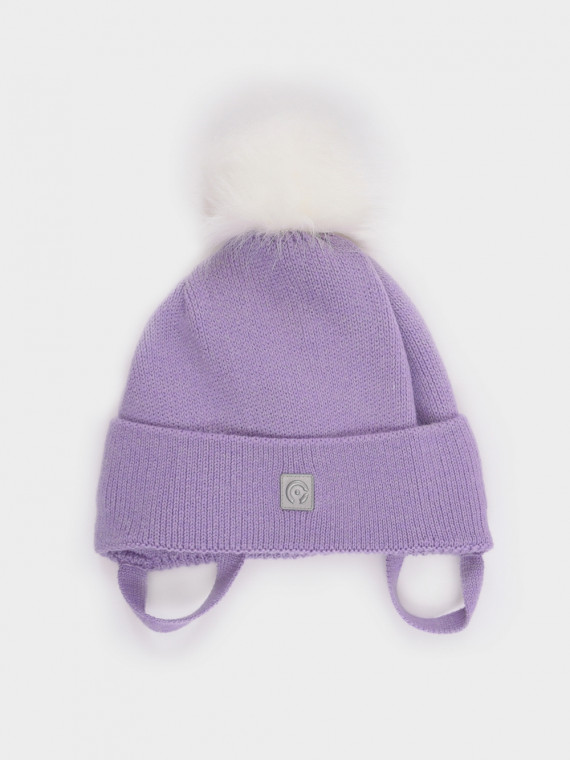 

Шапка для девочек CROCKID, КВ 20395/ш, цвет - фиолетовый, Шапка