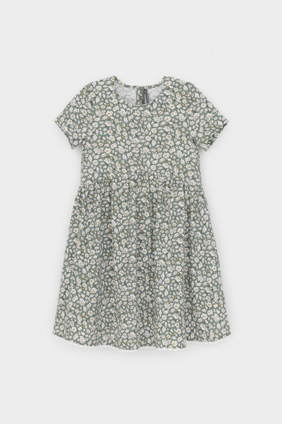 

Платье для девочек CROCKID, КР 5917, цвет - зеленый, Платье