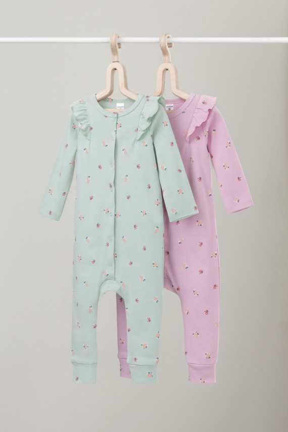 

Комбинезон для новорожденных CROCKID, К 6534-2уп, цвет - зеленый, Комбинезон