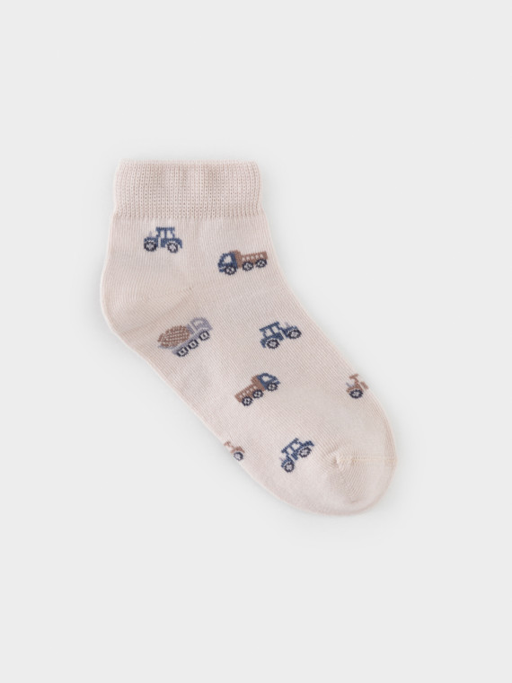 

Носки короткие для мальчика для мальчиков CROCKID, К 9613/14 АТ, цвет - бежевый, Носки короткие для мальчика