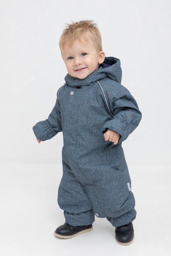 

Комбинезон утепленный для мальчика для мальчиков CROCKID, ВК 60085/н/36 УЗГ, цвет - синий, Комбинезон утепленный для мальчика