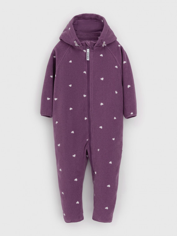 Комбинезон для девочек CROCKID ФЛ 60009н7 ГР цвет - бордовый 2124₽