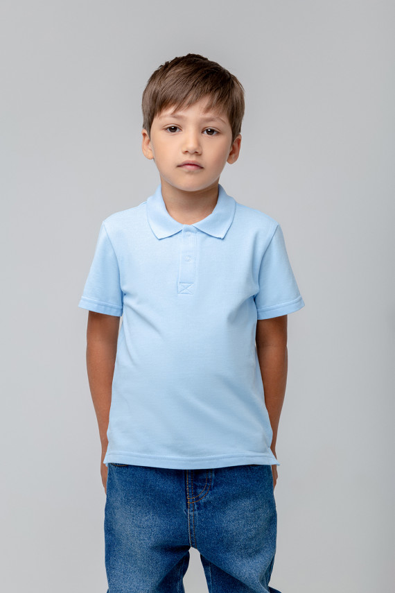 Футболка для мальчиков CROCKID К 302108 цвет - голубой 899₽