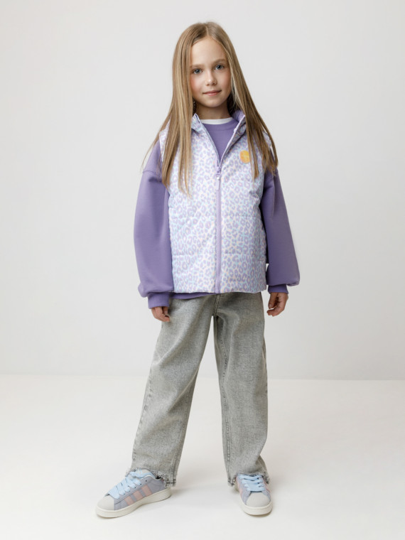 

Жилет для девочек CROCKID, ВК 35019/н/2 ГР (), цвет - минт, Жилет